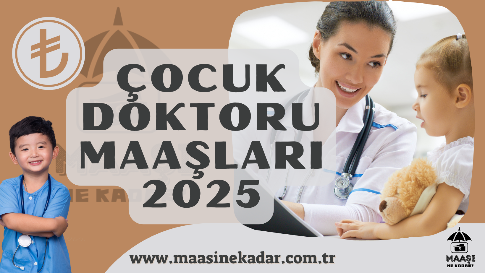 Çocuk doktoru maaşları 2025